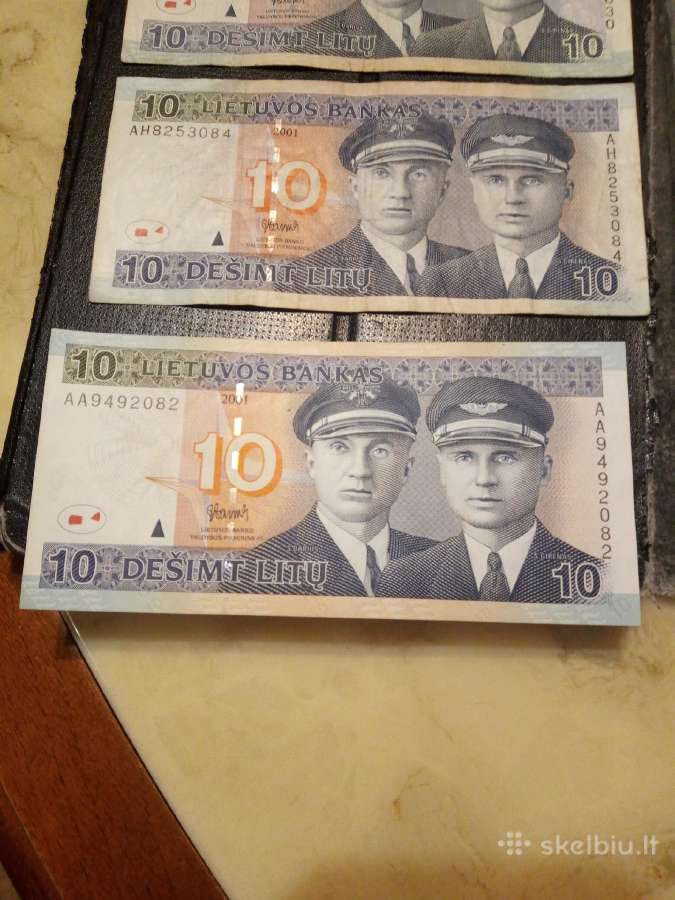 Banknotai i kolekcija - nuotraukos Nr. 6