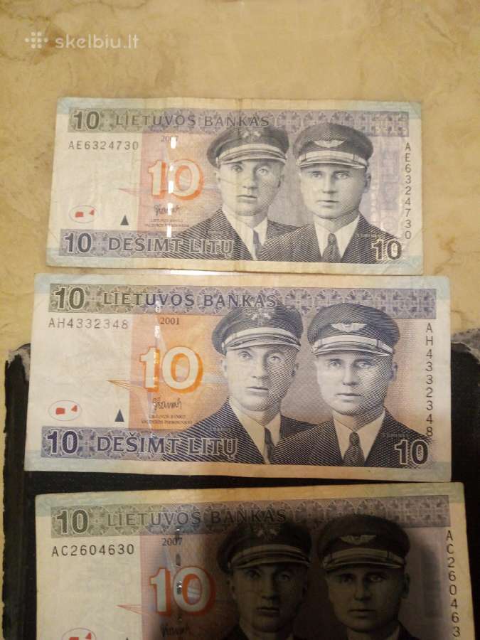 Banknotai i kolekcija - nuotraukos Nr. 8