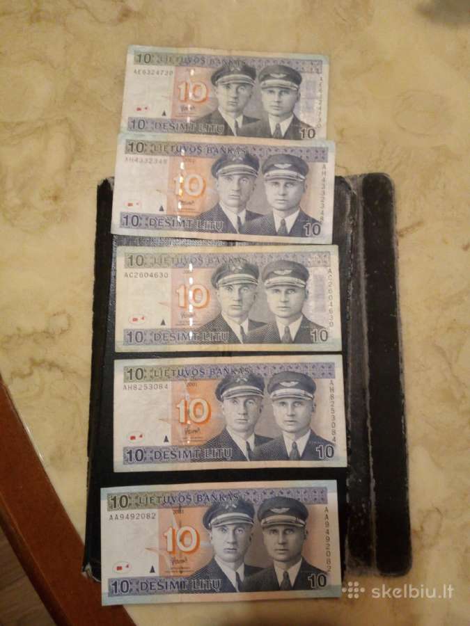 Banknotai i kolekcija - nuotraukos Nr. 5