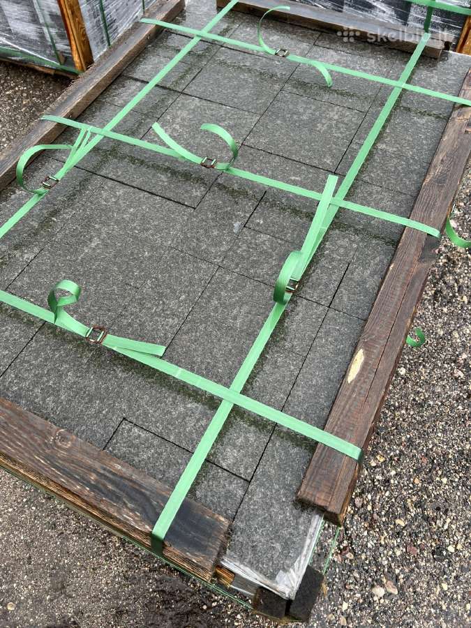 Granitinės plytelės Gabro (pjautos) 20x10x8 cm - nuotraukos Nr. 3