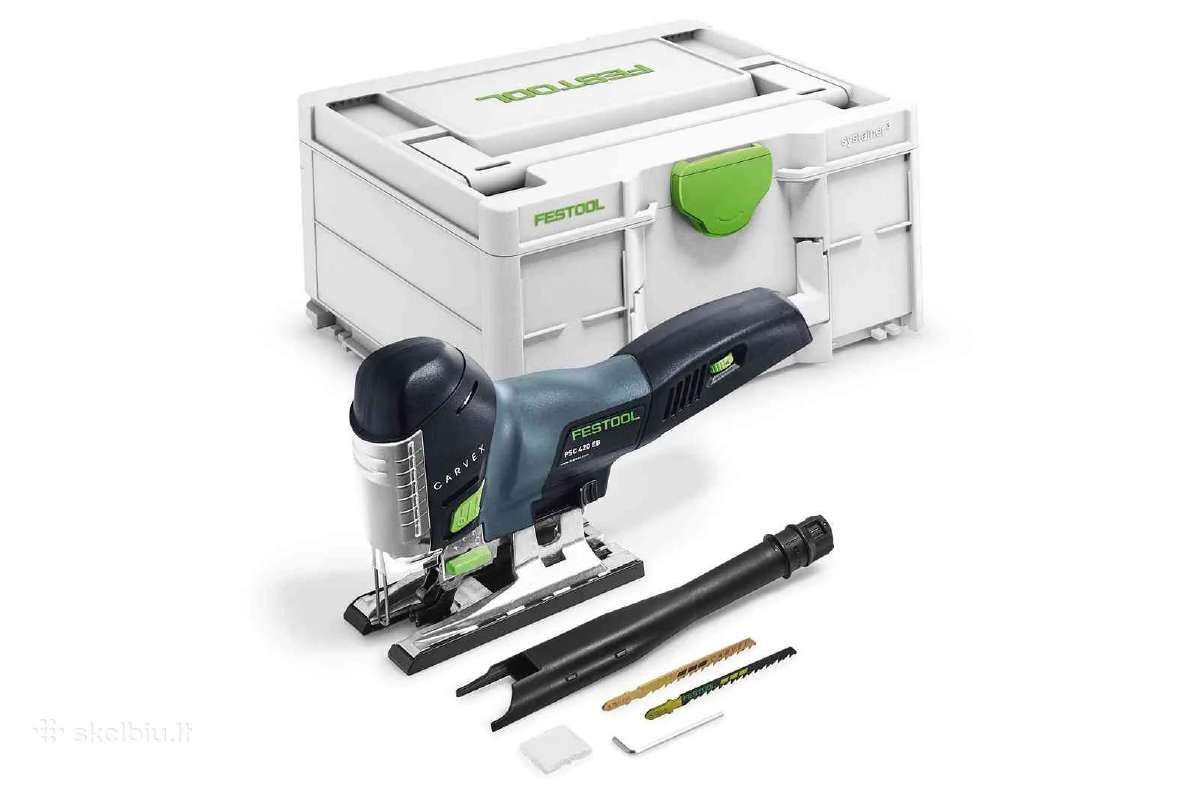 Festool Carvex Psc420eb 18voltų siaurapjūklis - nuotraukos Nr. 6
