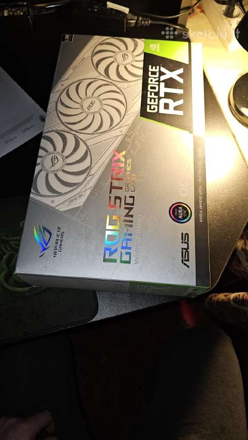 Asus Rog strix rtx3070 Oc 8gb white