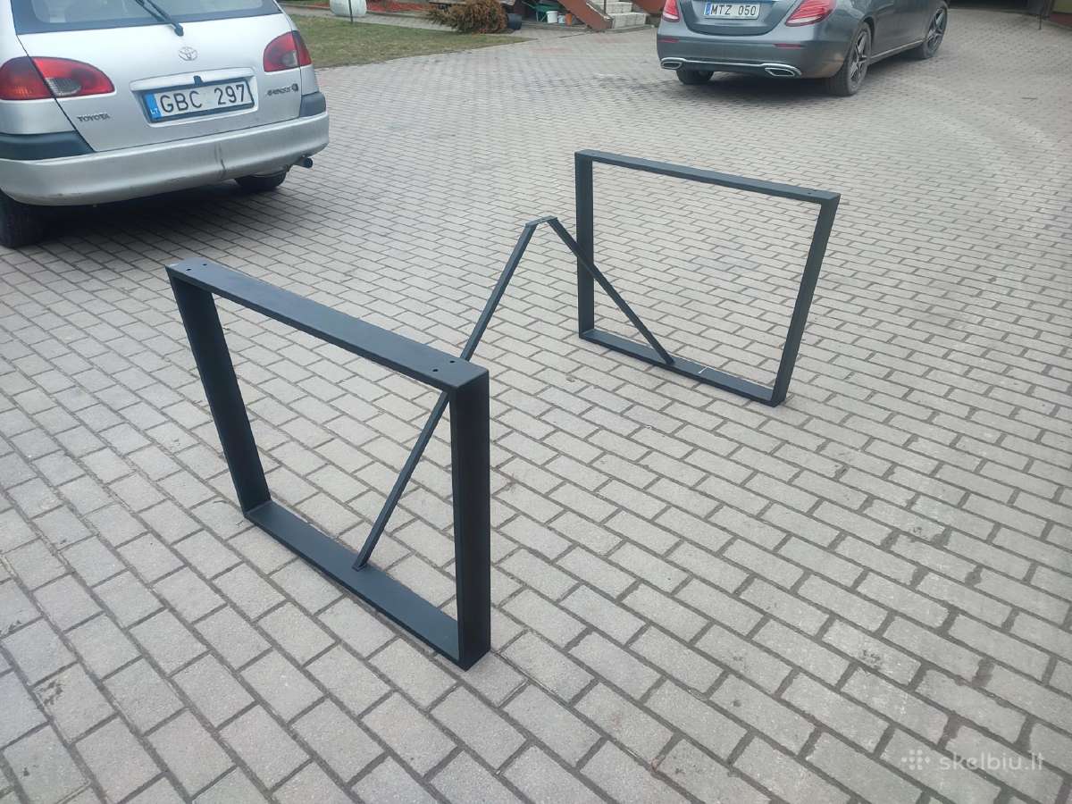 Metalines stalo kojos - nuotraukos Nr. 2