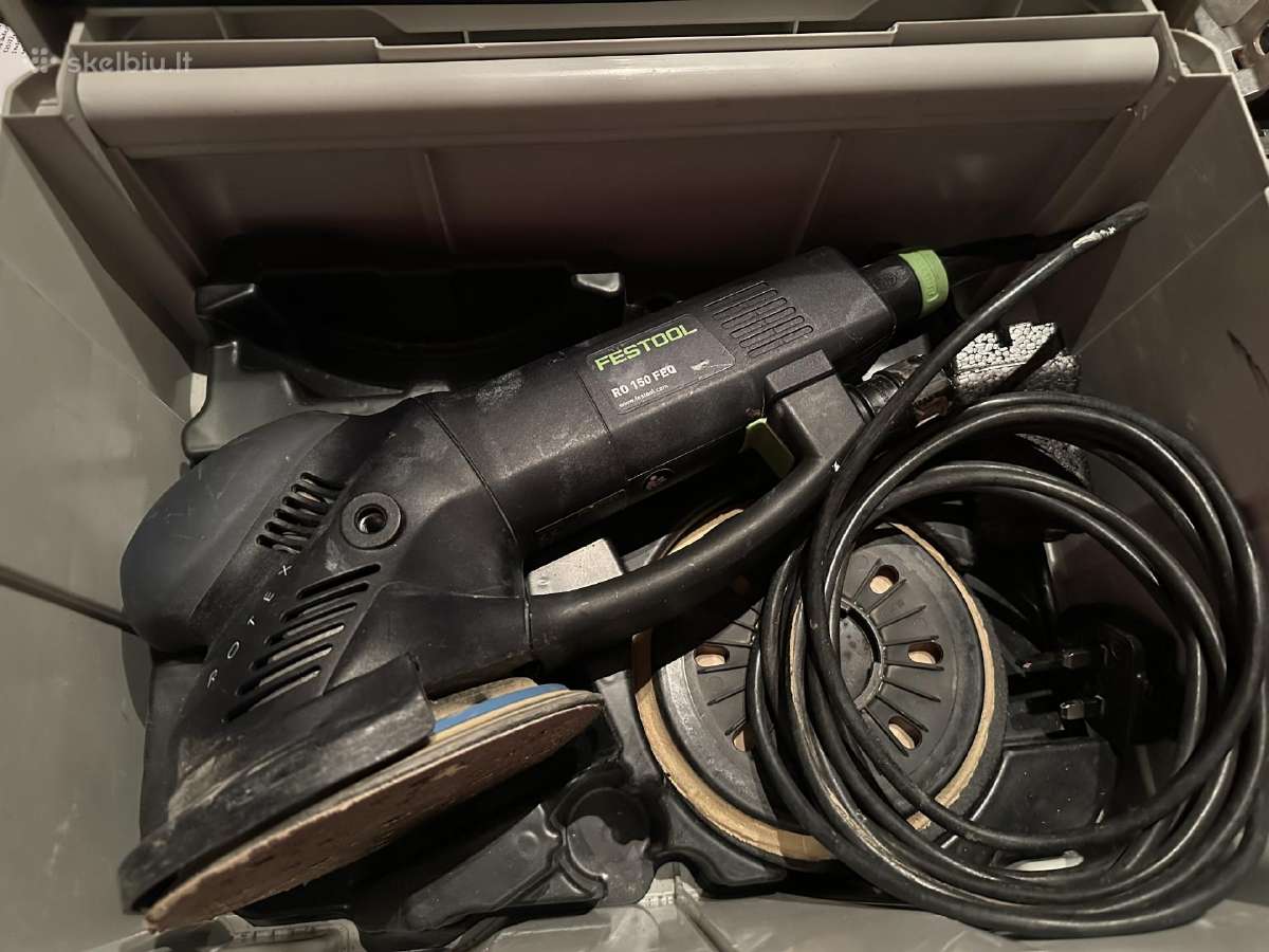 Festool Rotex Ro150feq 220volt šlifuoklis - nuotraukos Nr. 2