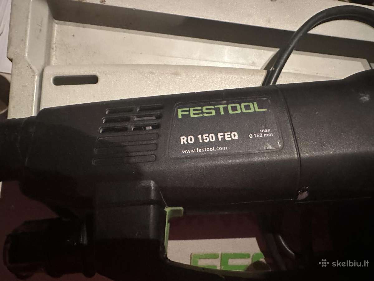 Festool Rotex Ro150feq 220volt šlifuoklis - nuotraukos Nr. 7