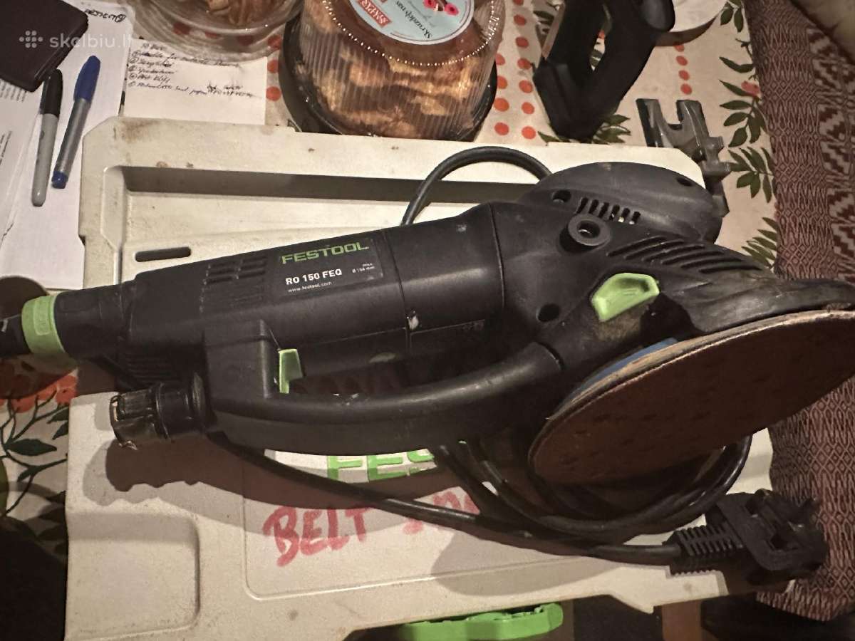 Festool Rotex Ro150feq 220volt šlifuoklis - nuotraukos Nr. 8
