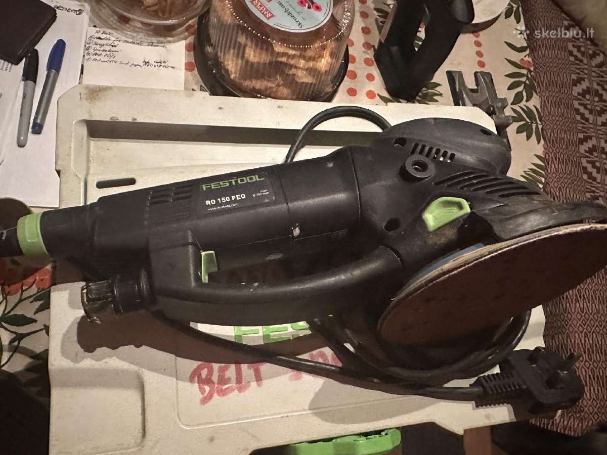 Festool Rotex Ro150feq 220volt šlifuoklis - nuotraukos Nr. 9
