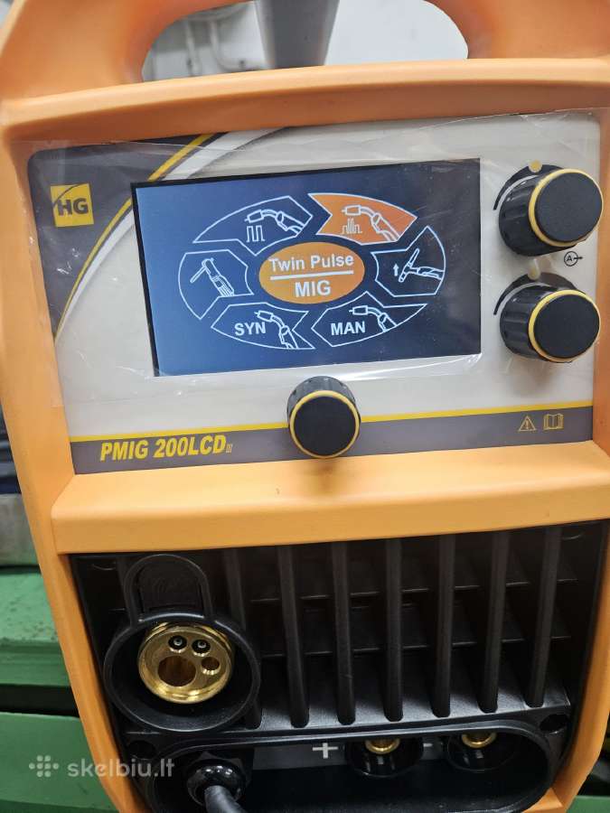 Hugong Extremig 200w III 200a, 230v Video - nuotraukos Nr. 6