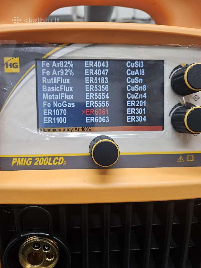 Hugong Extremig 200w III 200a, 230v Video - nuotraukos Nr. 7