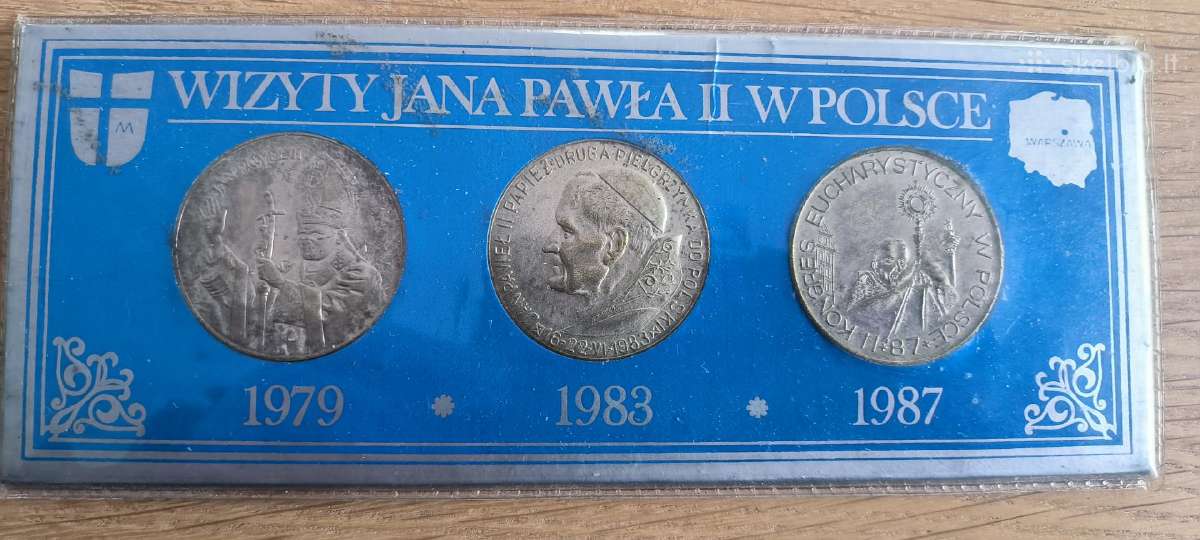 3 medaliai Jono Pauliaus vizitas Lekijoje