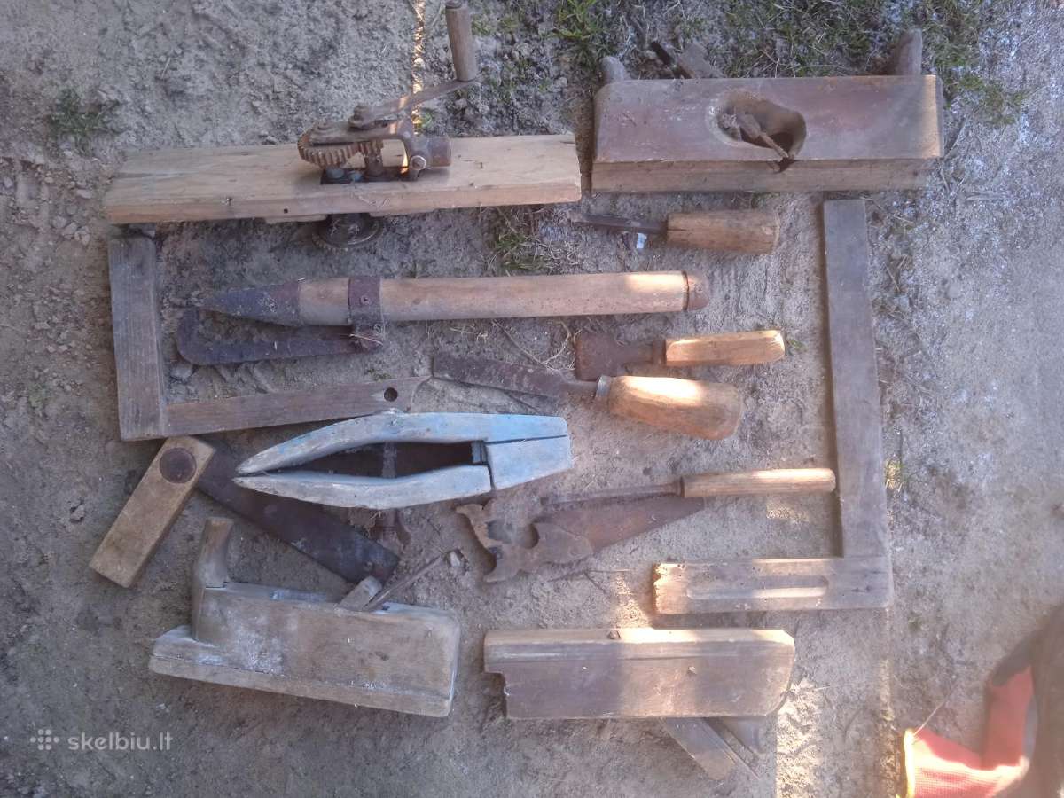 Senoviniai irankiai instrumentai ir pns. - nuotraukos Nr. 8