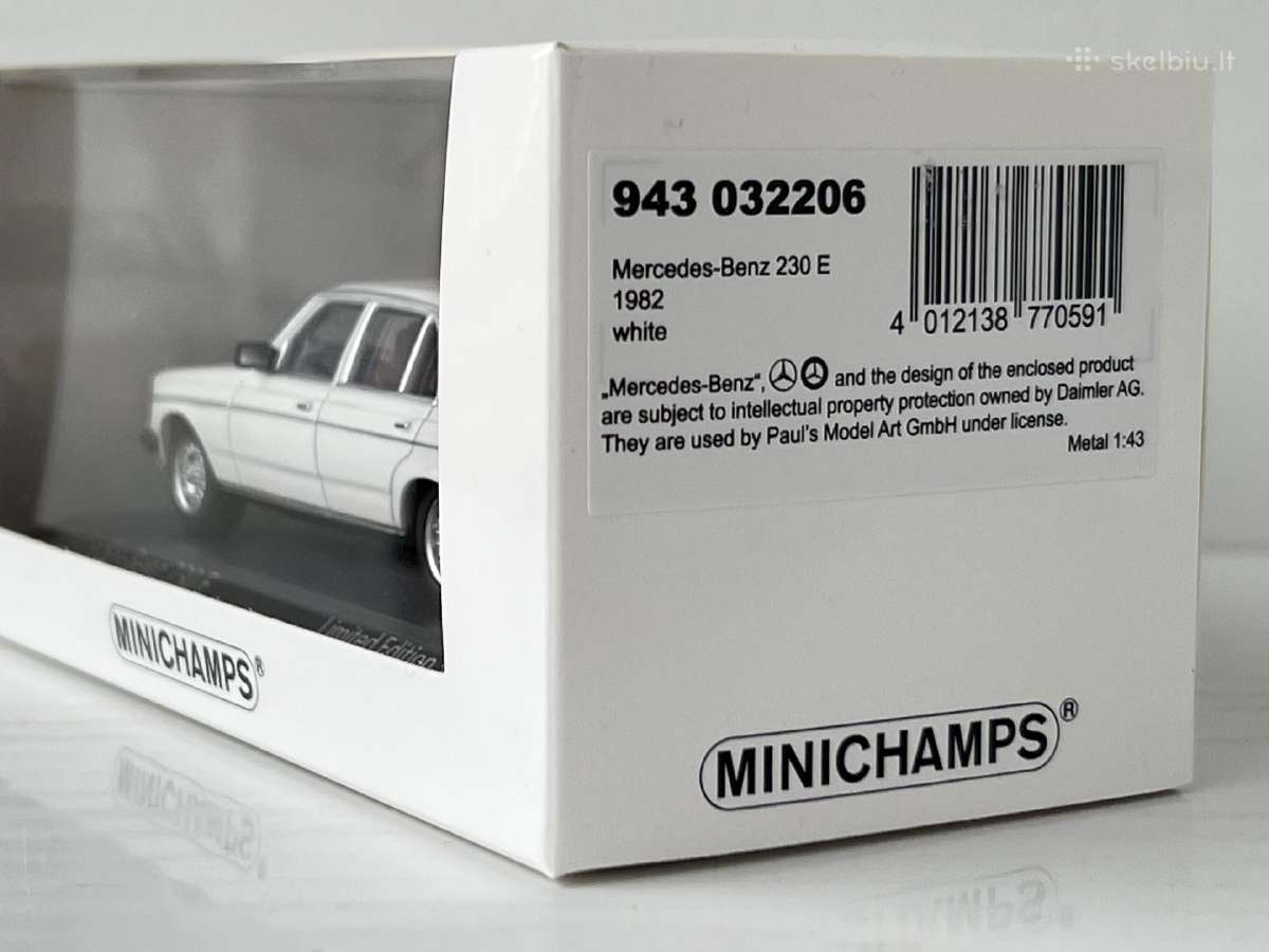 Mercedes Benz 230e 1:43 - nuotraukos Nr. 8