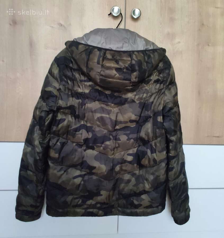 „guess“ striukė su gobtuvu vyriška demisezoninė - nuotraukos Nr. 4