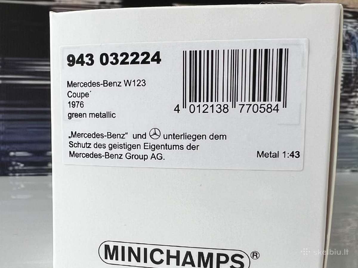 Mercedes Benz 230ce 1:43 - nuotraukos Nr. 8
