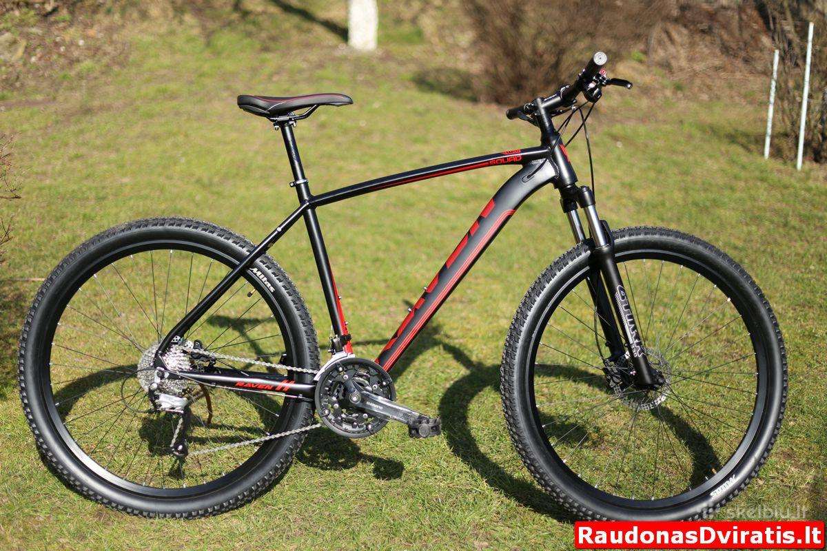 Naujas 29 Raven raudonas 48cm