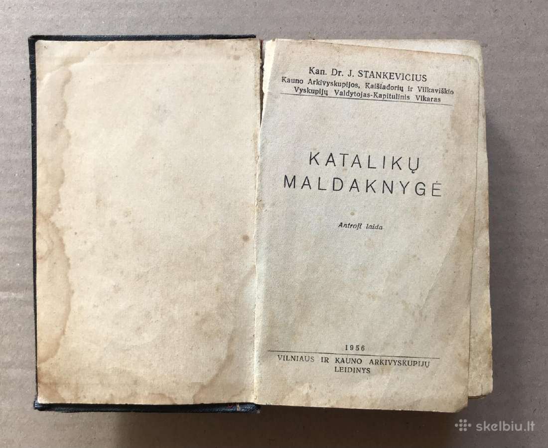 Antikvariatas. Lietuviška maldaknygė. - nuotraukos Nr. 3