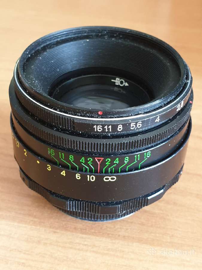 Parduodu objektivas Helios - 44 - 2 2/58 - nuotraukos Nr. 2