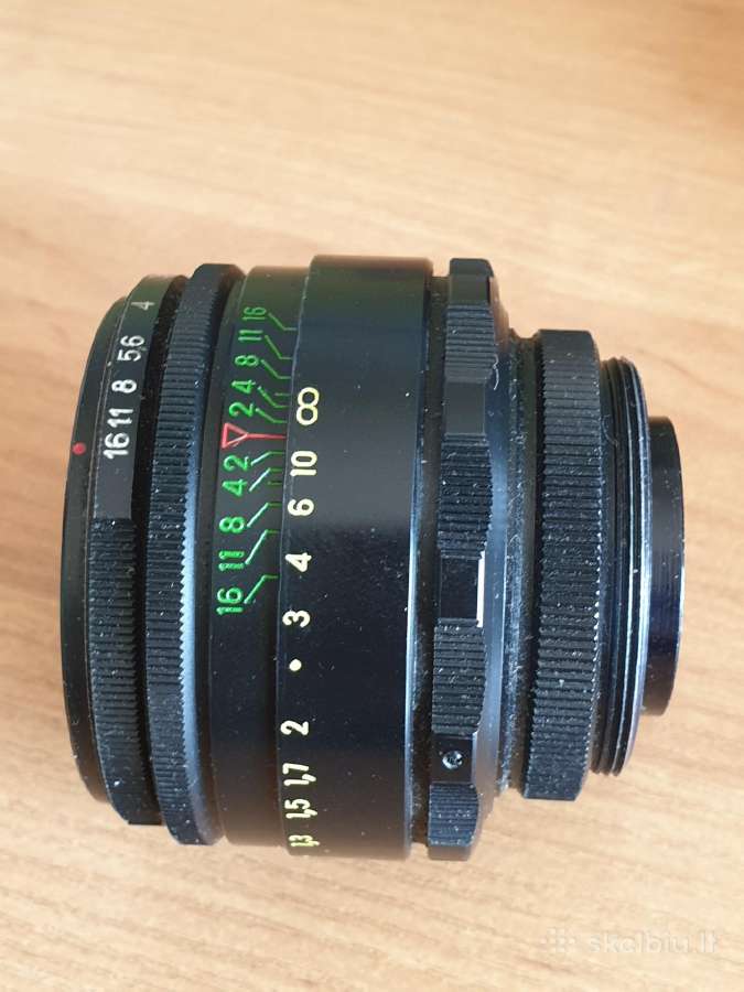 Parduodu objektivas Helios - 44 - 2 2/58 - nuotraukos Nr. 5