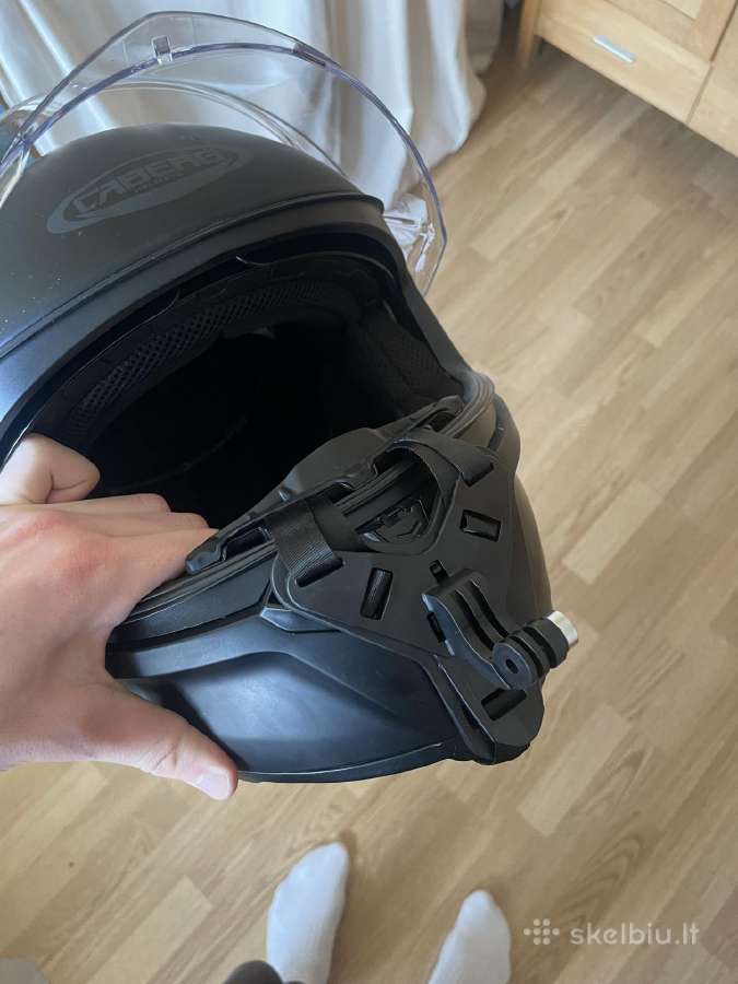 Gopro laikiklis kamerai ant šalmo
