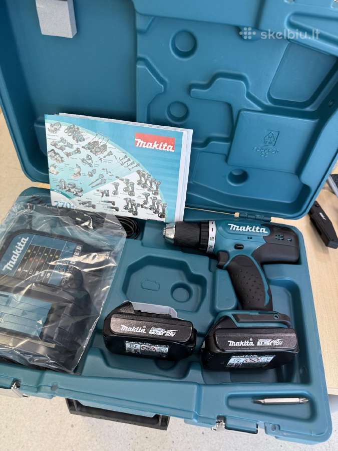 Makita suktukas pilnas komplektas su 3 metu garant