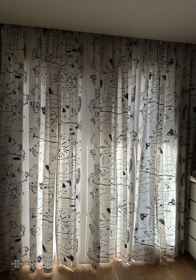 Ikea užuolaidos naktinės