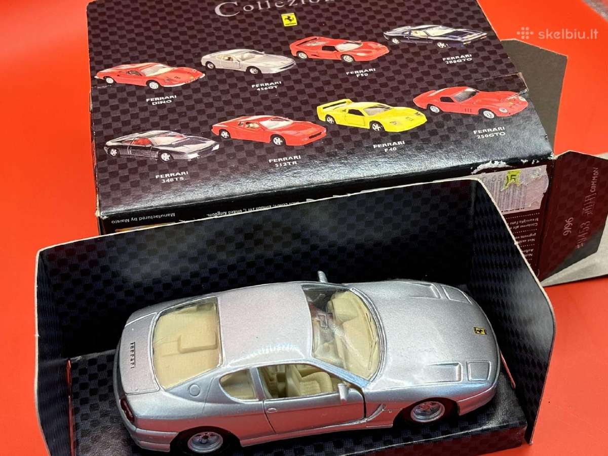 Ferrari Collezione 1996m. kolekcijos mašinos. - nuotraukos Nr. 12