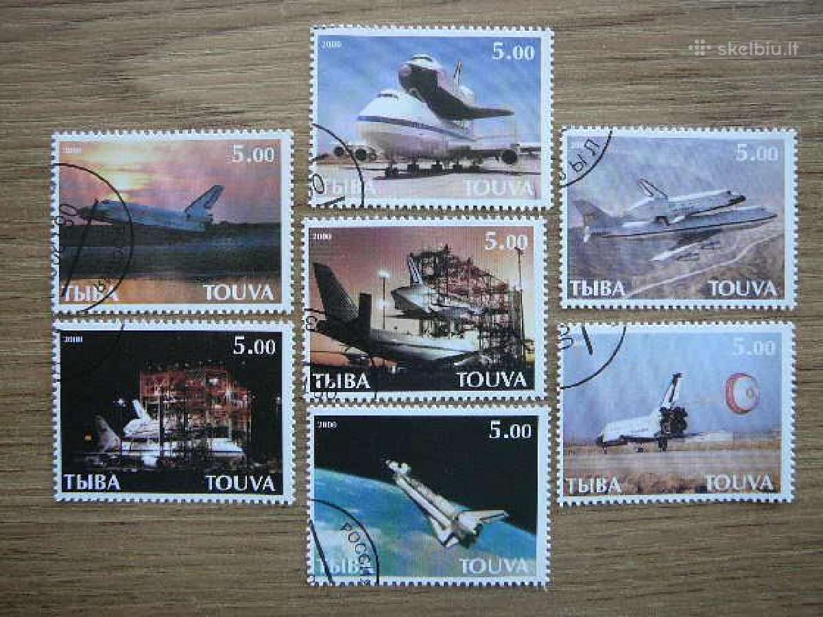 Lektuvai Kosmosas Tuva (R) 2000 antsp. tv34