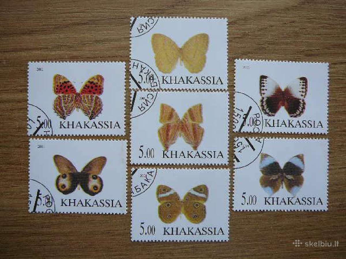 Drugeliai Chakasija (R) 2001 antsp. chk02
