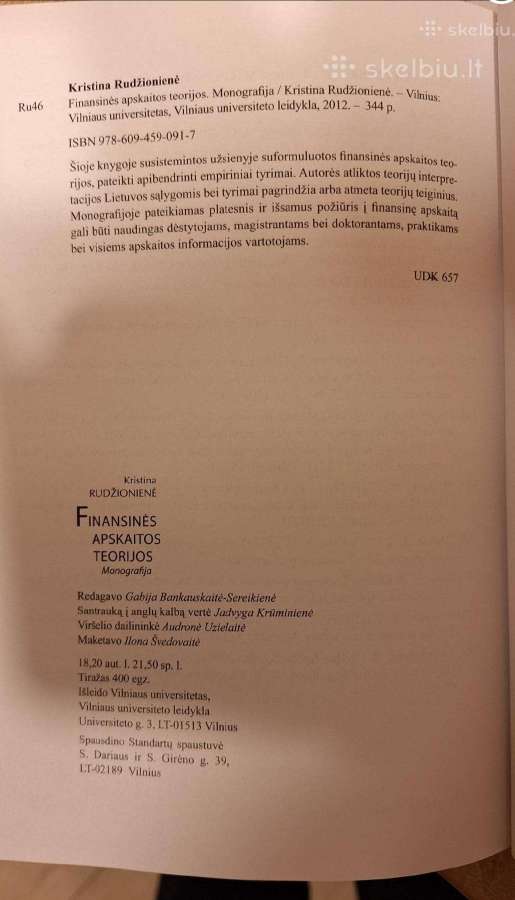 Finansinės apskaitos teorijos - nuotraukos Nr. 4