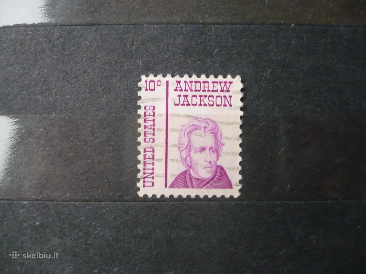 1967 Žymūs amerikiečiai – Andrew Jacksonas