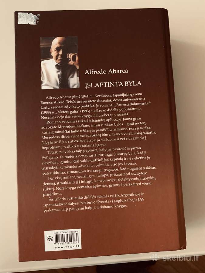 L.g. bukles knyga “Islaptinta byla - nuotraukos Nr. 2