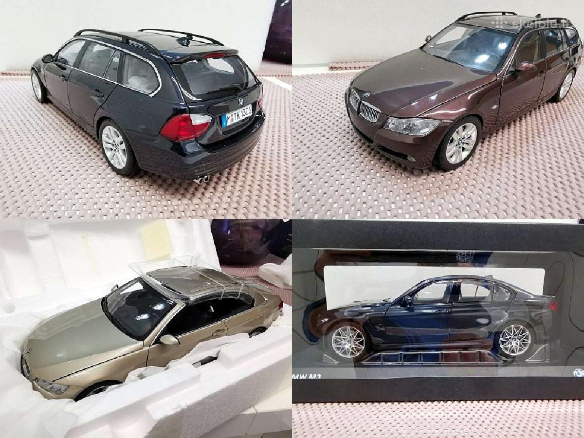 1:18 Bmw (3er) Modeliai - nuotraukos Nr. 2