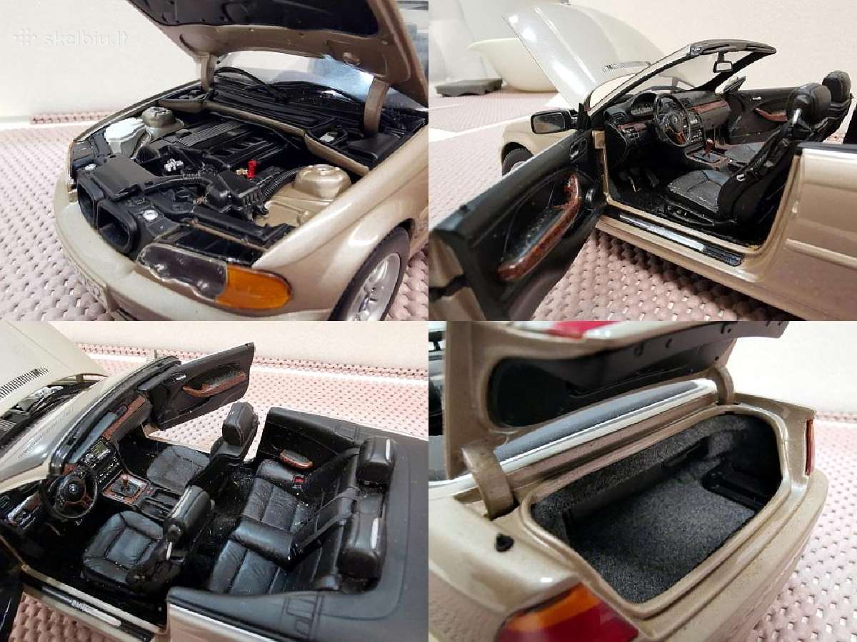 1:18 Bmw (3er) Modeliai - nuotraukos Nr. 4