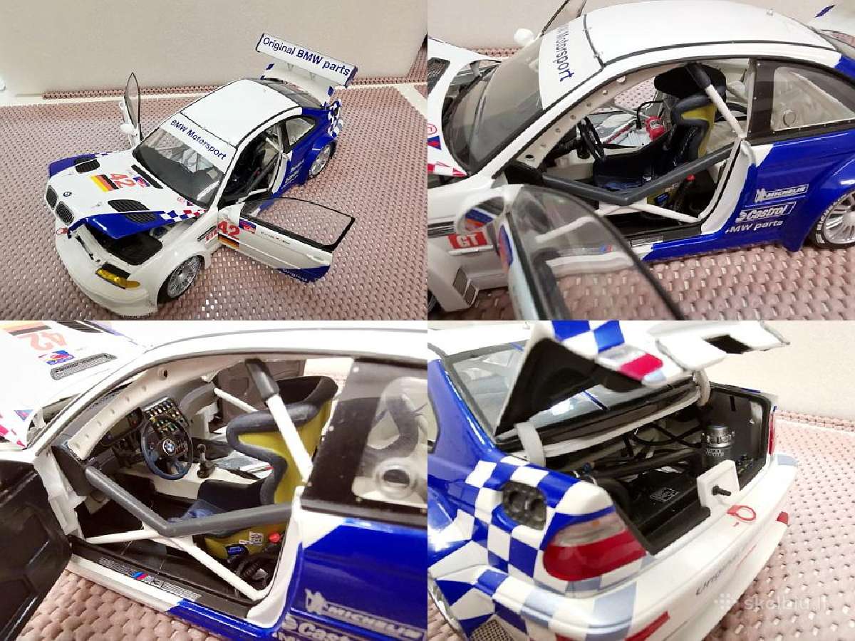 1:18 Bmw (3er) Modeliai - nuotraukos Nr. 8