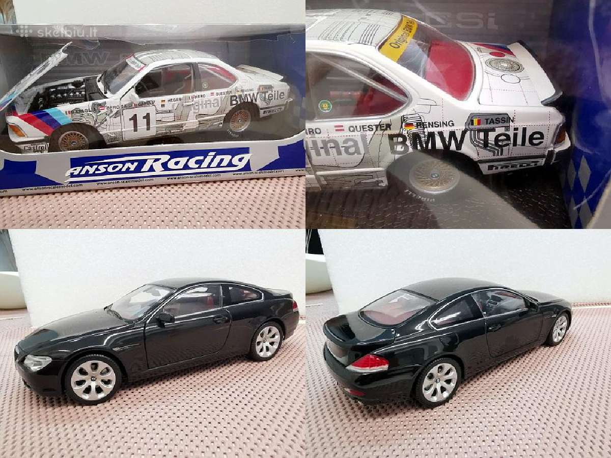 1:18 Bmw (6er) Modeliai