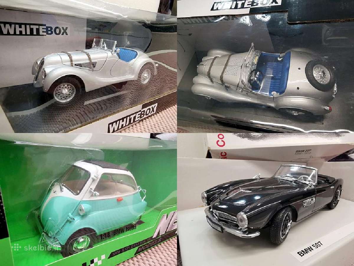 1:18 Bmw Istoriniai Modeliai