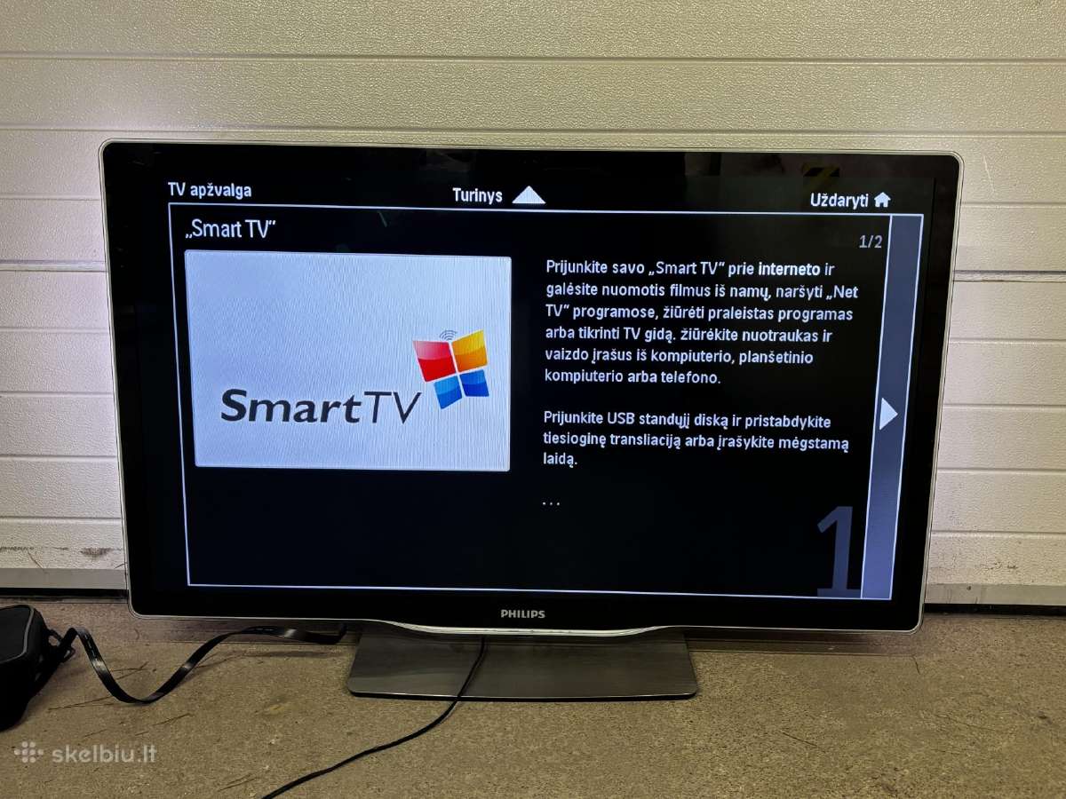 Philips 46pfl8686h 46 HD su ambilight 8000 serijos - nuotraukos Nr. 3