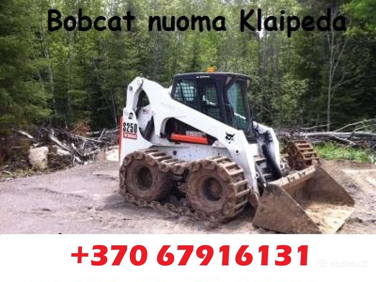 Bobcat nuoma Klaipėda