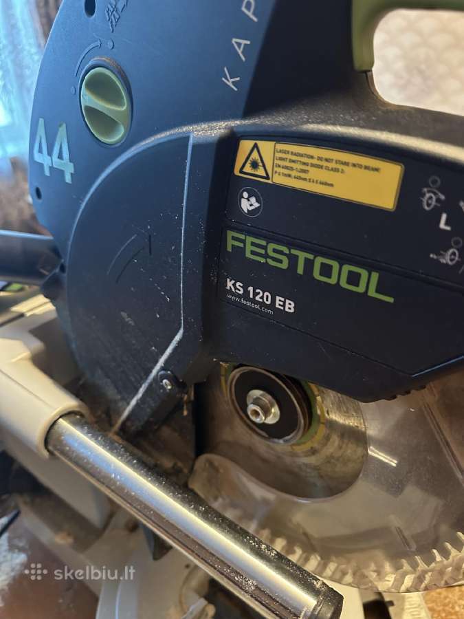 Festool Kapex Ks120eb 220v Skersinio pjovimo Stakl - nuotraukos Nr. 2