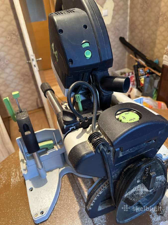 Festool Kapex Ks120eb 220v Skersinio pjovimo Stakl - nuotraukos Nr. 9