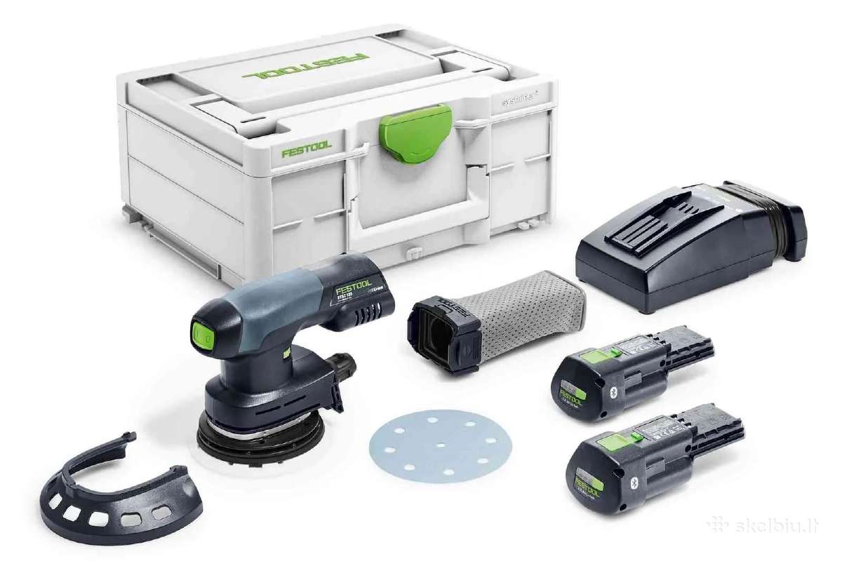 Festool Etsc125 Li-ion šlifuoklis 18volt - nuotraukos Nr. 7