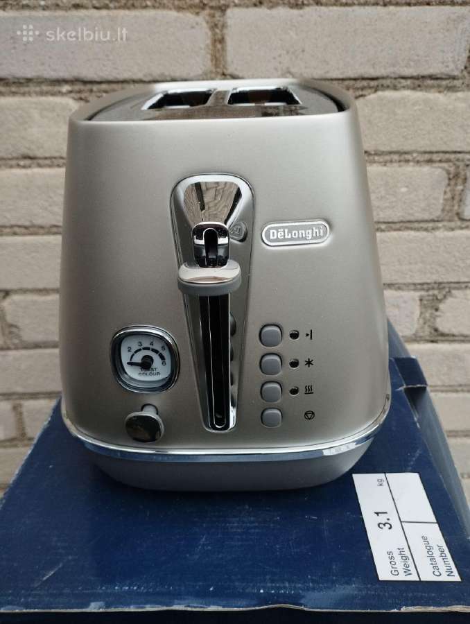 Naujas Delonghi virdulys ir skrudintuvas - nuotraukos Nr. 5