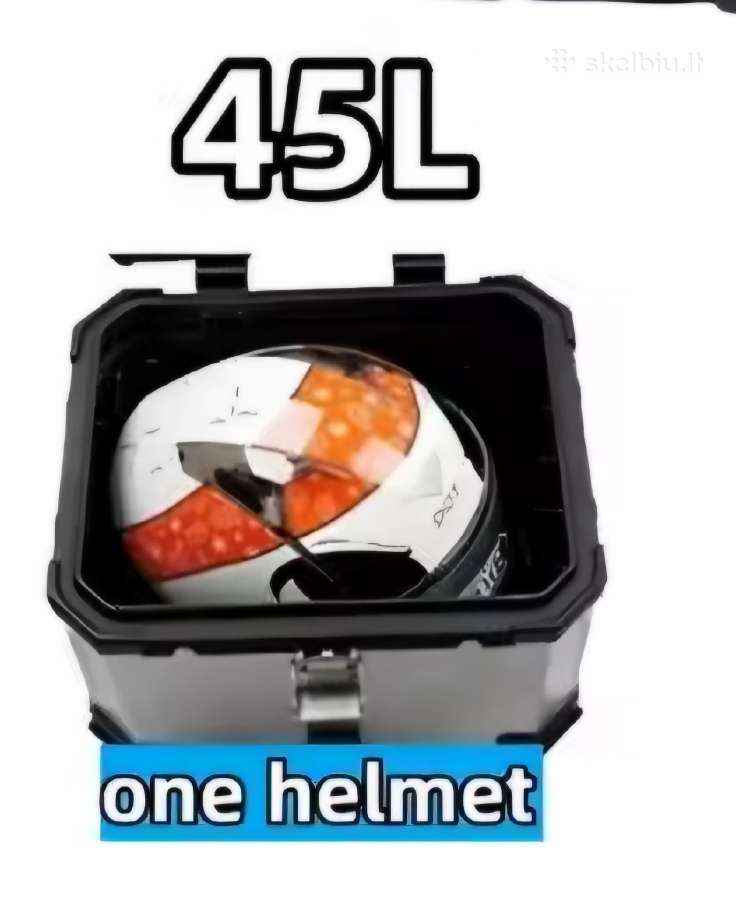 Naujos Aliuminės dėžės 45l, krepšiai! - nuotraukos Nr. 8