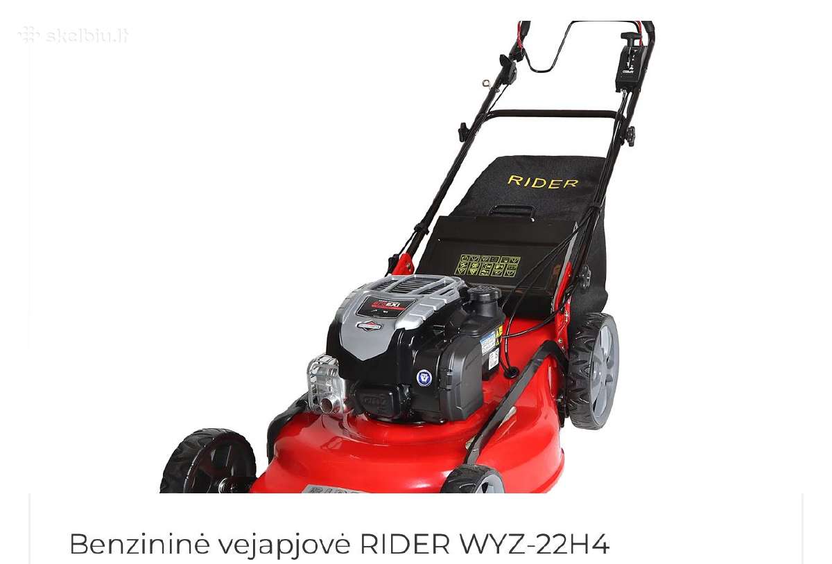 Benzinines vejapjoves uz gera kaina su garantija