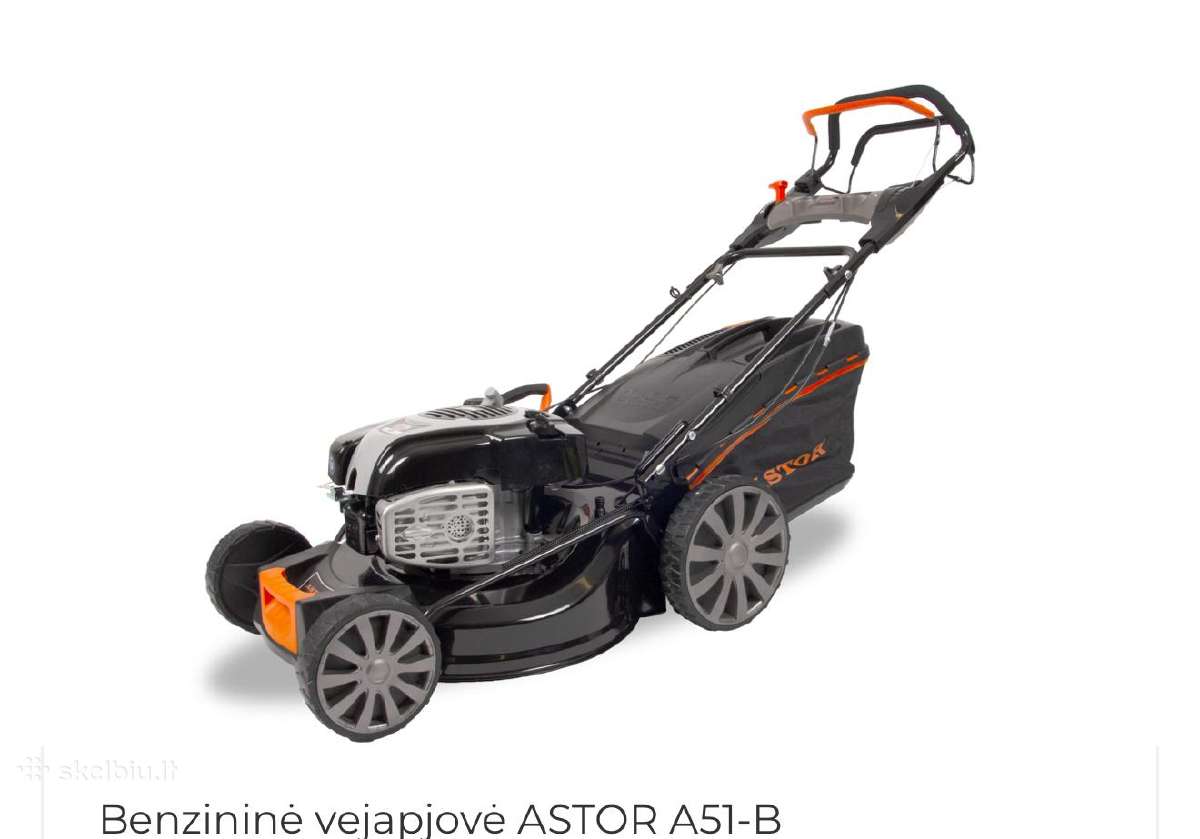 Benzinines vejapjoves uz gera kaina su garantija - nuotraukos Nr. 5