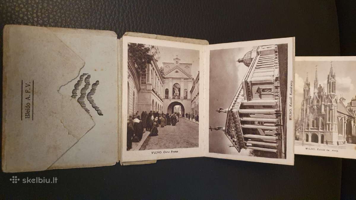 Vilniaus atviruciu komplektas - nuotraukos Nr. 3