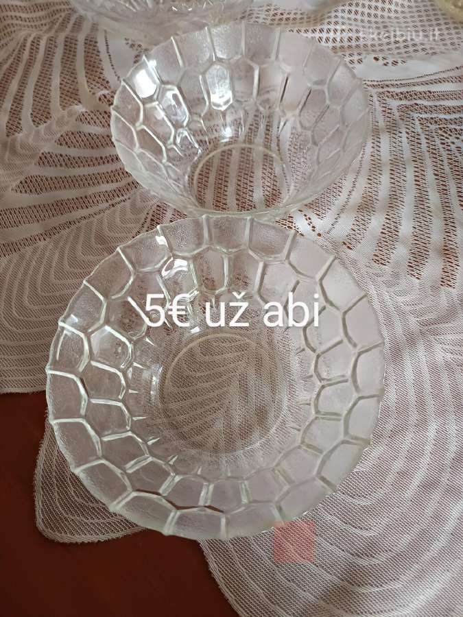 Įvairūs indai ,vazos krikstoliniai indai - nuotraukos Nr. 6