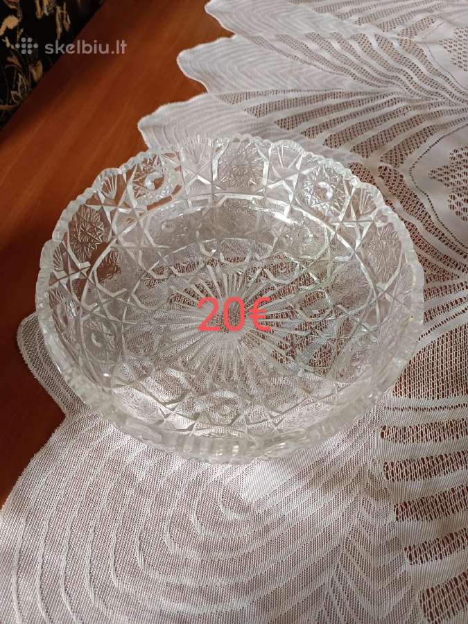 Įvairūs indai ,vazos krikstoliniai indai - nuotraukos Nr. 12