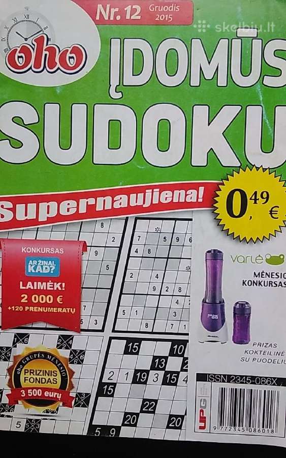 Oho sudoku po 0,1 € - nuotraukos Nr. 7