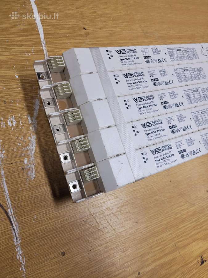 Liuminescencinių šviestuvų elektroniniai balastai - nuotraukos Nr. 2